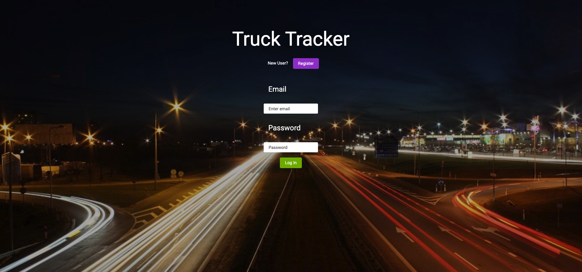 Truck Tracker app image